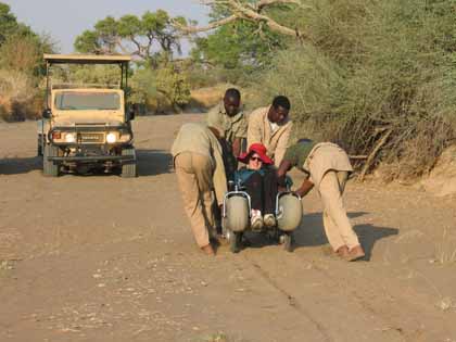 disabled travel wheelchair breakfast namibia